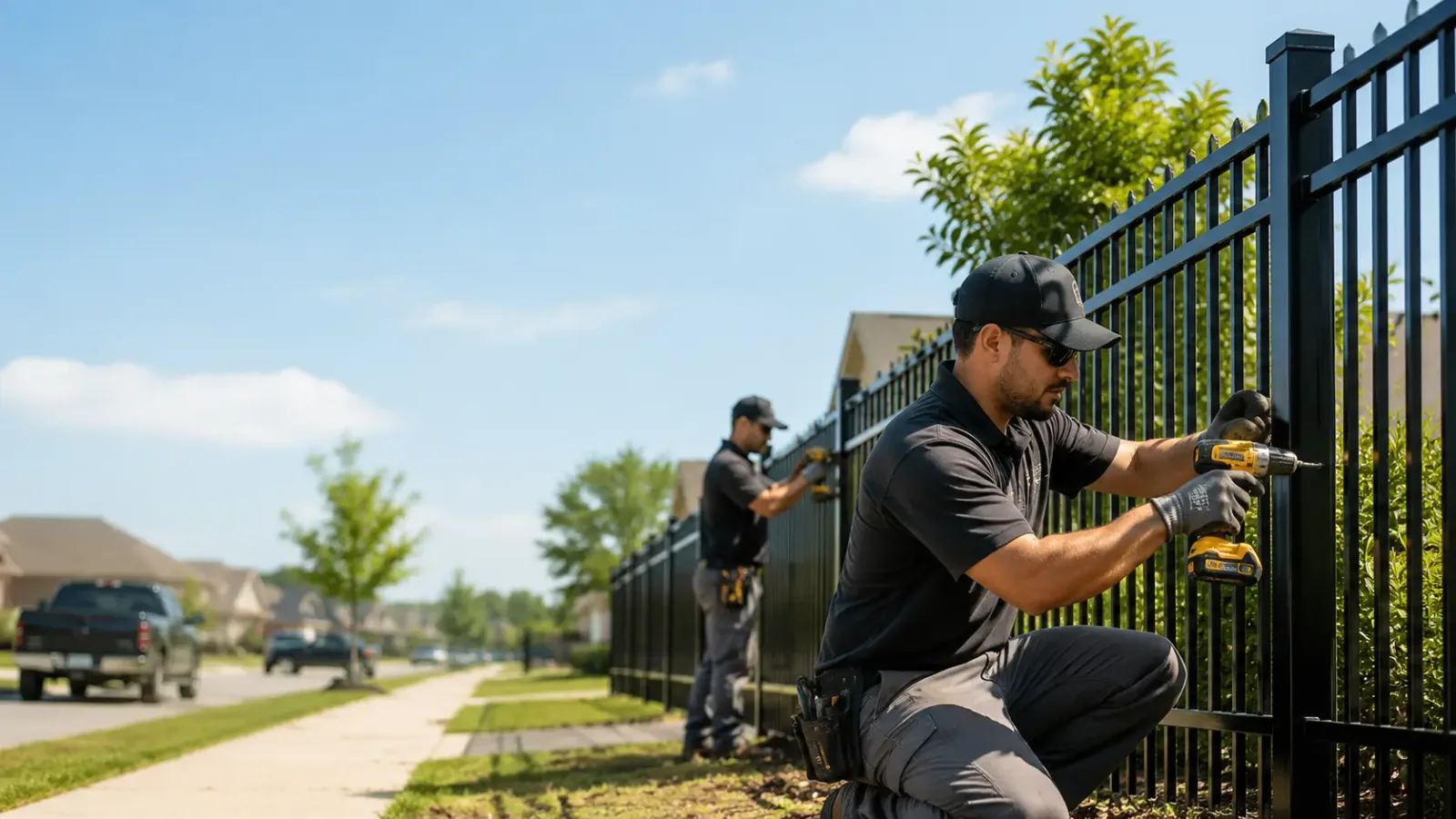Metal Fence Installation in Vilonia, AR
